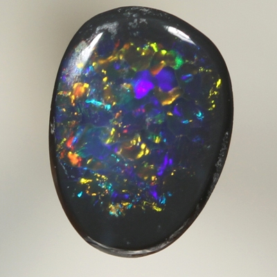 SOLID BLACK OPAL Bright, strong fire sparkles